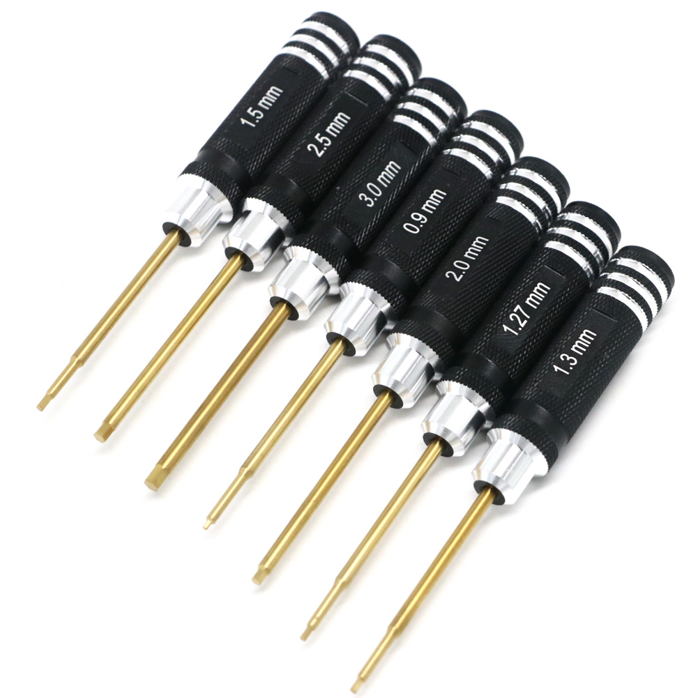 7pcs Titanium Plating Mini Pre - Fpv Drone Tool Kit recension och pris