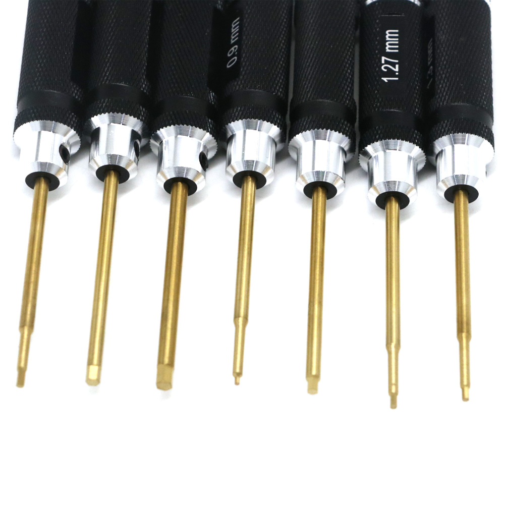 7pcs Titanium Plating Mini Pre - Fpv Drone Tool Kit recension och pris