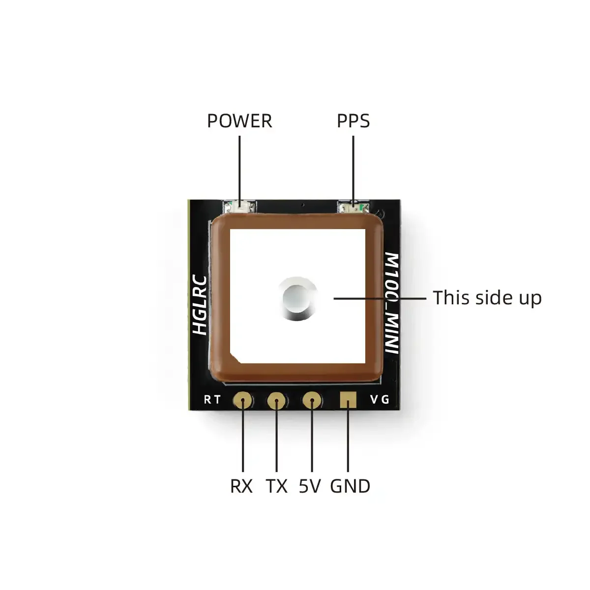 HGLRC M100 MINI GPS Module M10 - Fpv Drone Flight Controller recension och pris